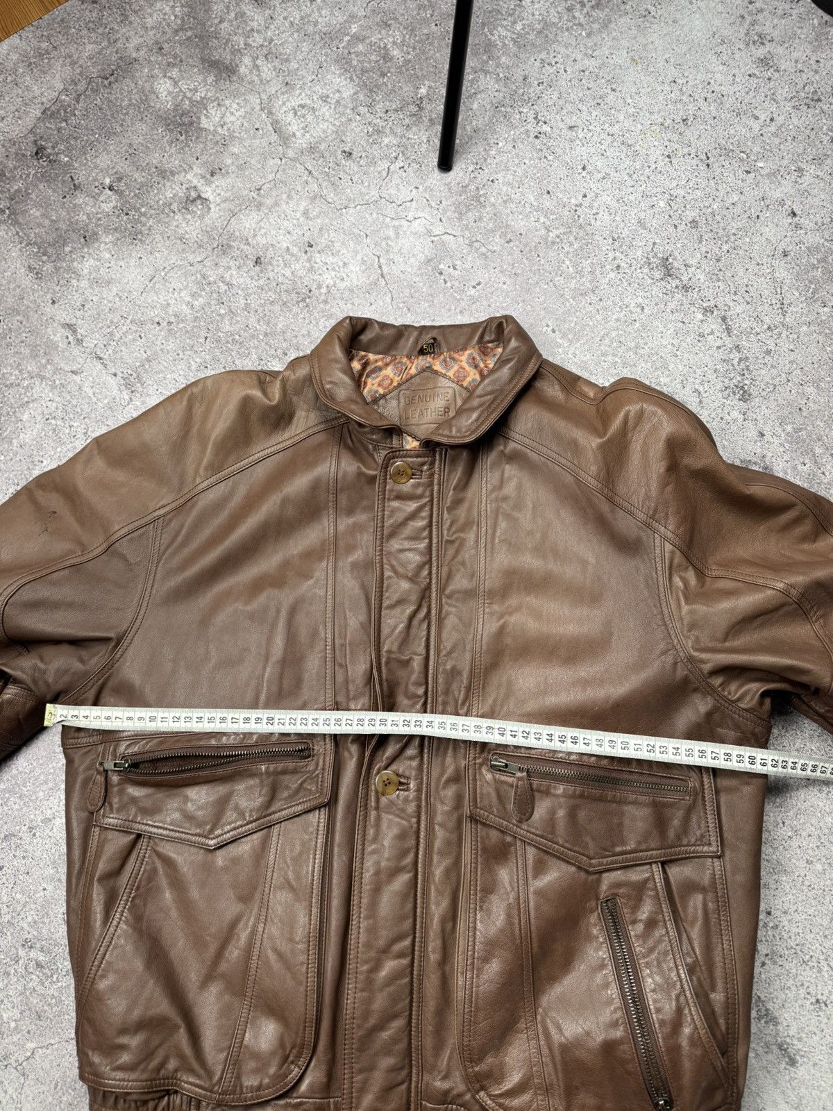 Japanese Brand Avant Garde Carol Christian Poell Style Leather Biker Jacket Size US M / EU 48-50 / 2 - 13 Thumbnail