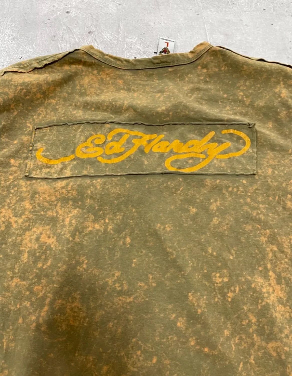 Ed Hardy × Vintage ed hardy vintage t shirt printed Yk2 woman's Size L / US 10 / IT 46 - 9 Thumbnail