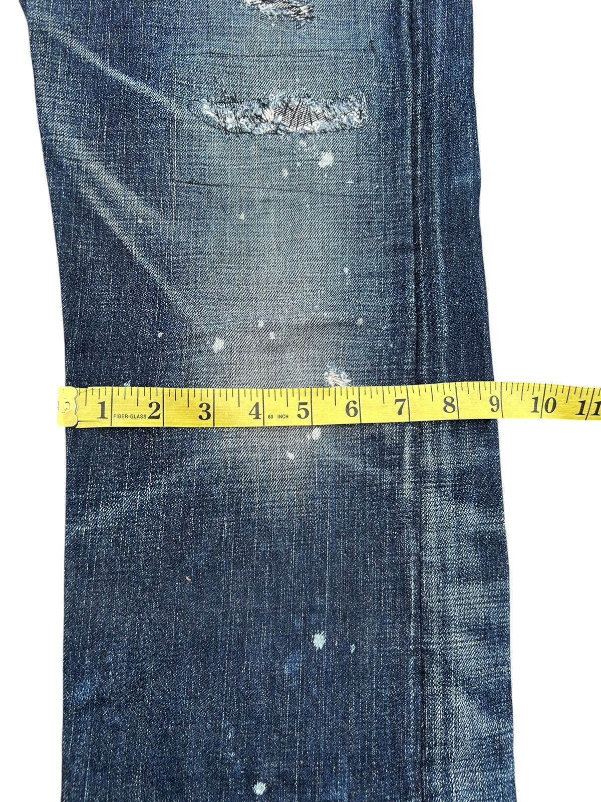 Kapital Vintage Edwin 505ZX Selvedge Buckle Back Repair Denim Jeans Size US 32 / EU 48 - 21 Thumbnail