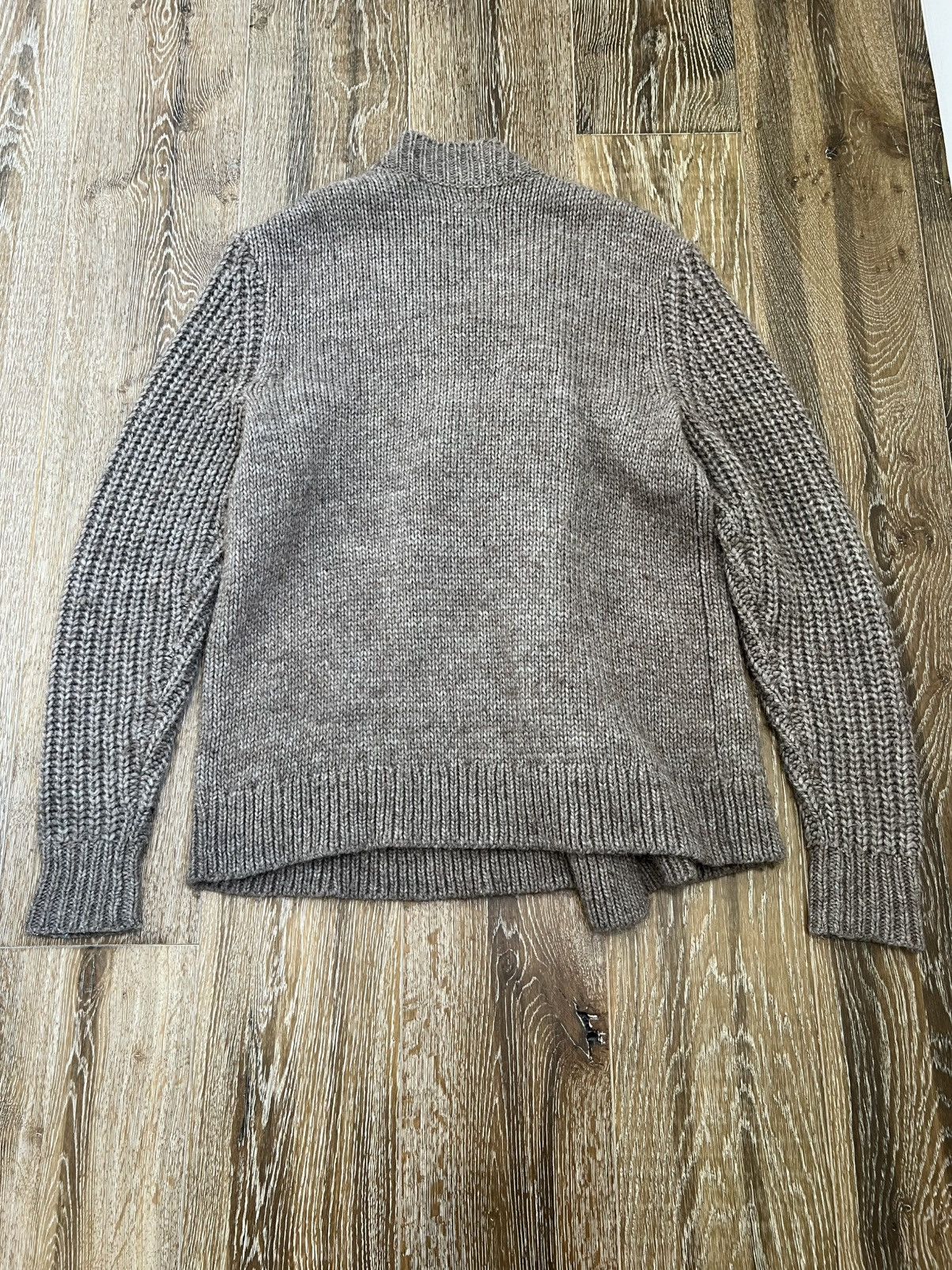 Allsaints Allsaints knitwear asymmetrical full zip up sweater Size US M / EU 48-50 / 2 - 2 Thumbnail
