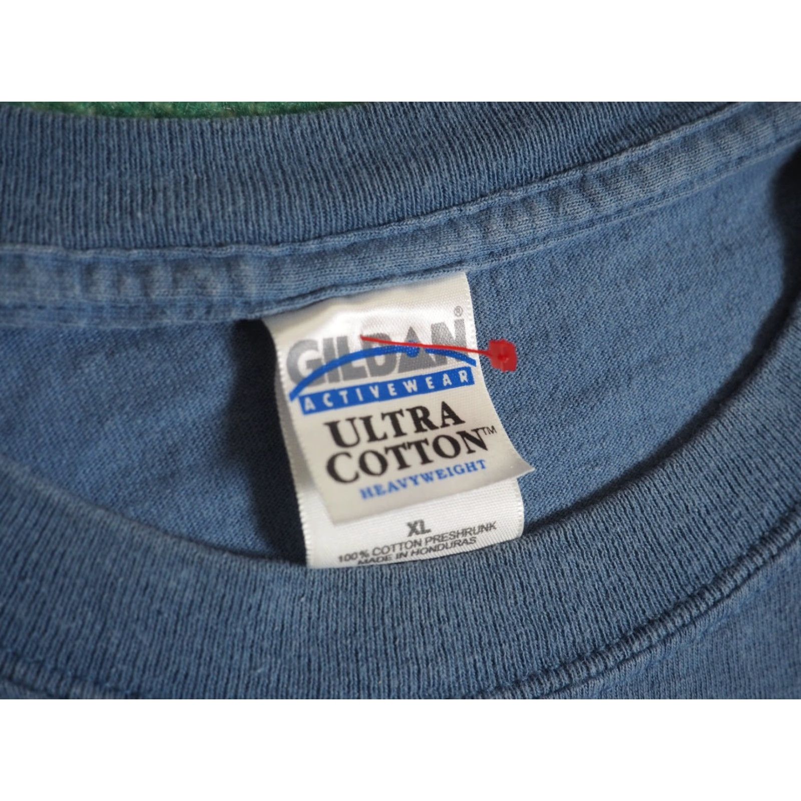 Gildan VINTAGE Gildan T-Shirt Mens XL 90s 90s Central Railroad Steam Blue Tee Cotton Crew Neck Short Sleeve Size US XL / EU 56 / 4 - 4 Thumbnail