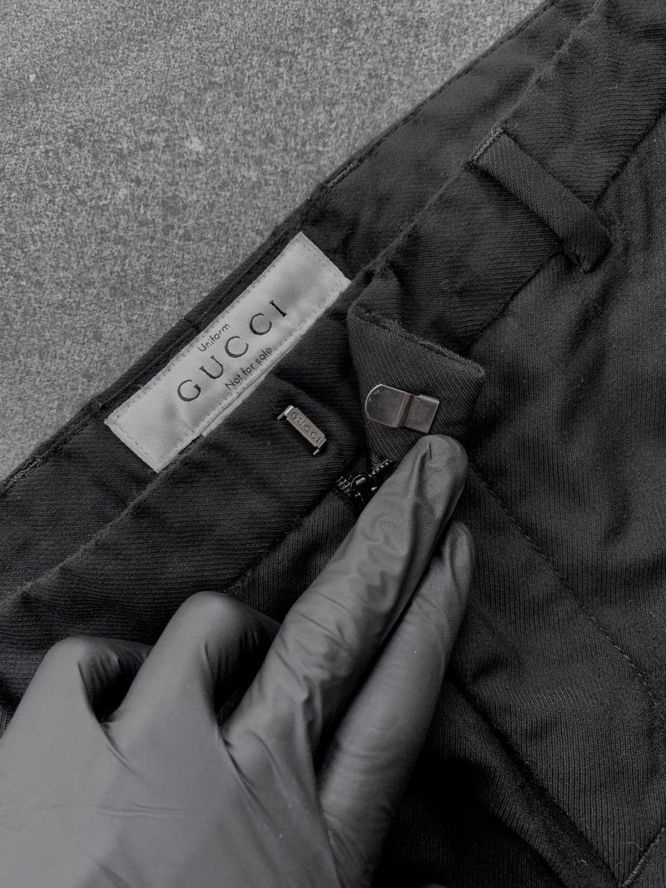 Gucci FREE TAX! Wool Formal Trousers Size US 30 / EU 46 - 10 Thumbnail