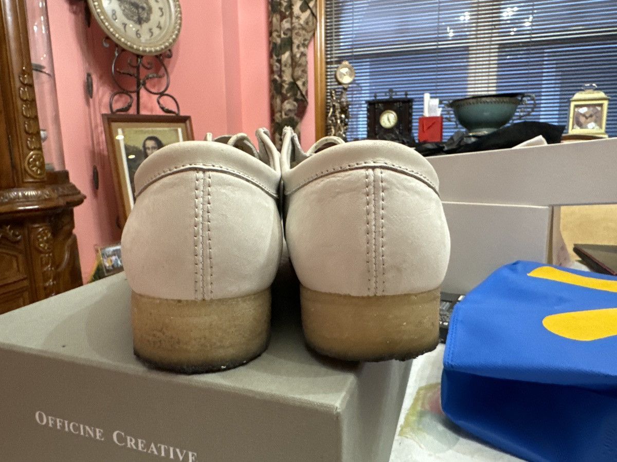 Clarks Clarks Wallabee Low Off White Nubuck Leather Size US 8 / EU 41 - 5 Thumbnail