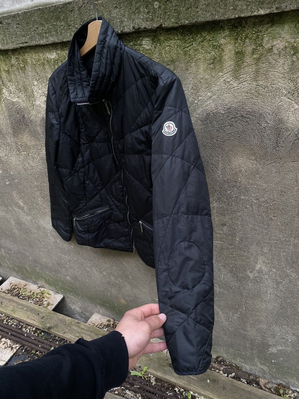 Moncler × Vintage Moncler Quilted Jacket Size L / US 10 / IT 46 - 9 Thumbnail