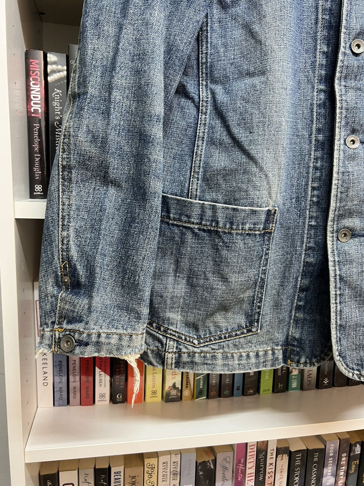 Uniqlo Y2K Uniqlo Denim Jacket Size US M / EU 48-50 / 2 - 4 Thumbnail