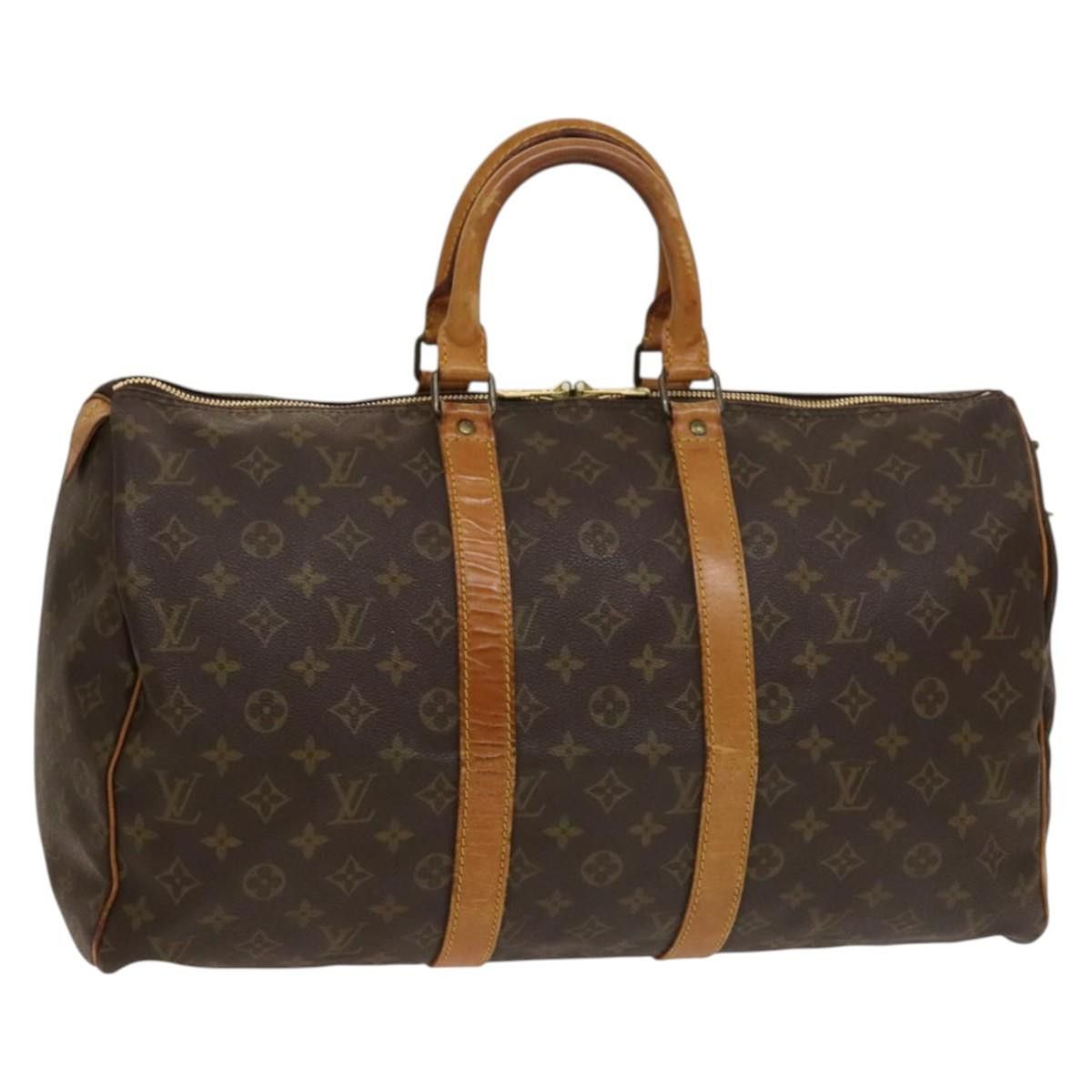 Louis Vuitton LOUIS VUITTON Monogram Keepall 45 Boston Bag M41428 Size ONE SIZE - 1 Thumbnail