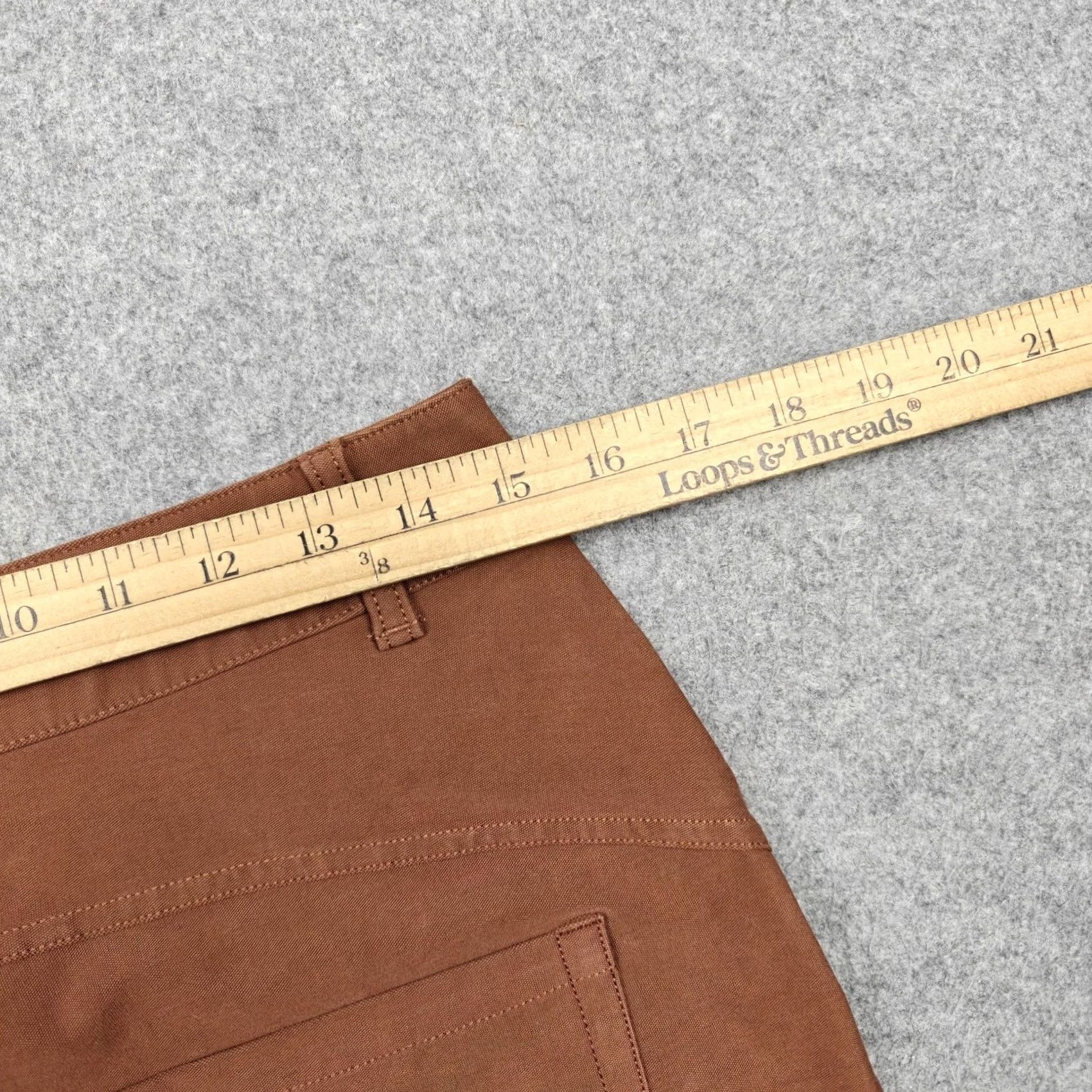 Lululemon Lululemon Pants Womens 29 Brown Relaxed Fit Canvas Wide Leg Chino 5 Pocket Size 29" - 5 Thumbnail