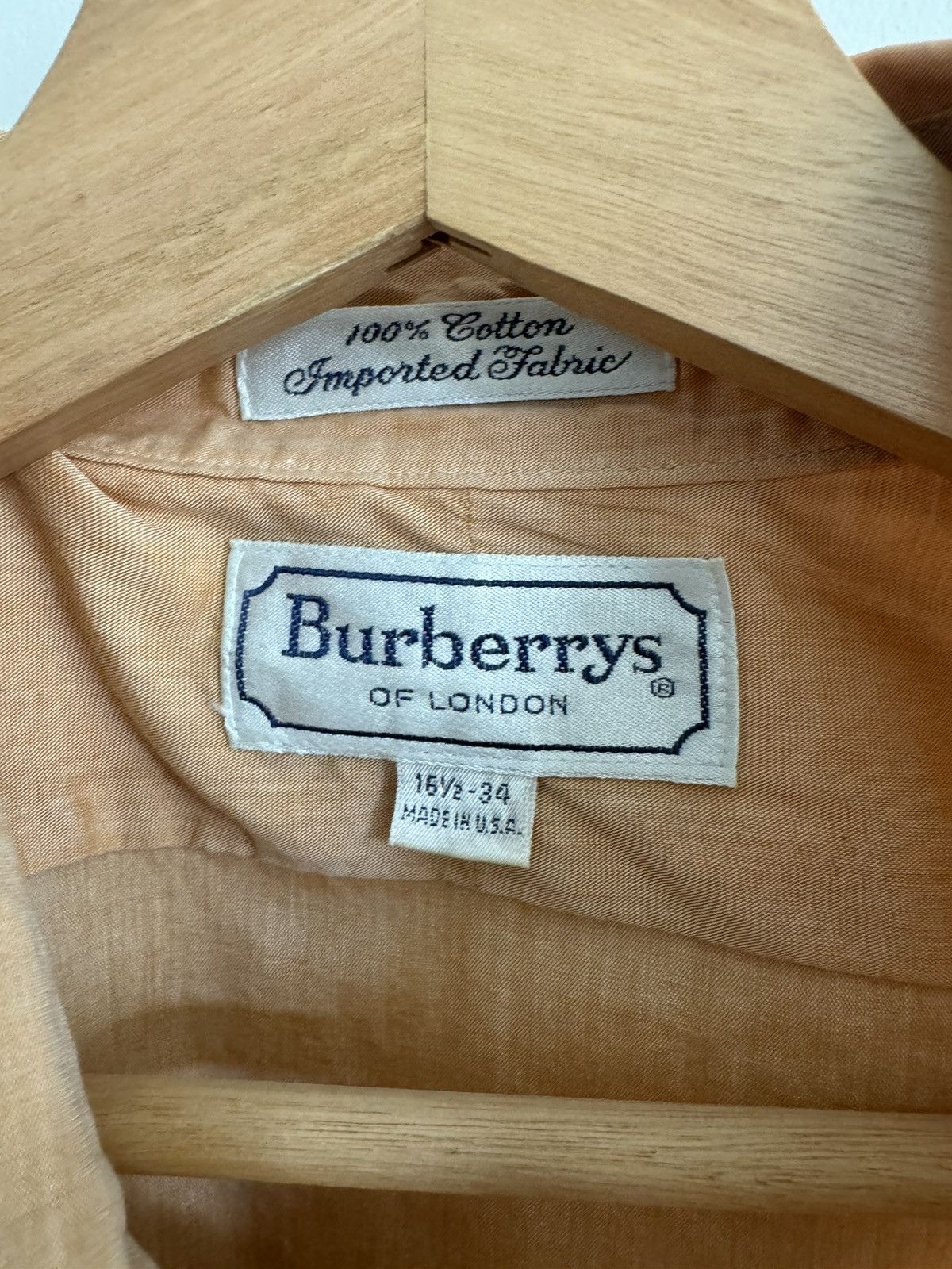 Burberry Vintage Burberry Long Sleeve shirt Size US L / EU 52-54 / 3 - 2 Thumbnail