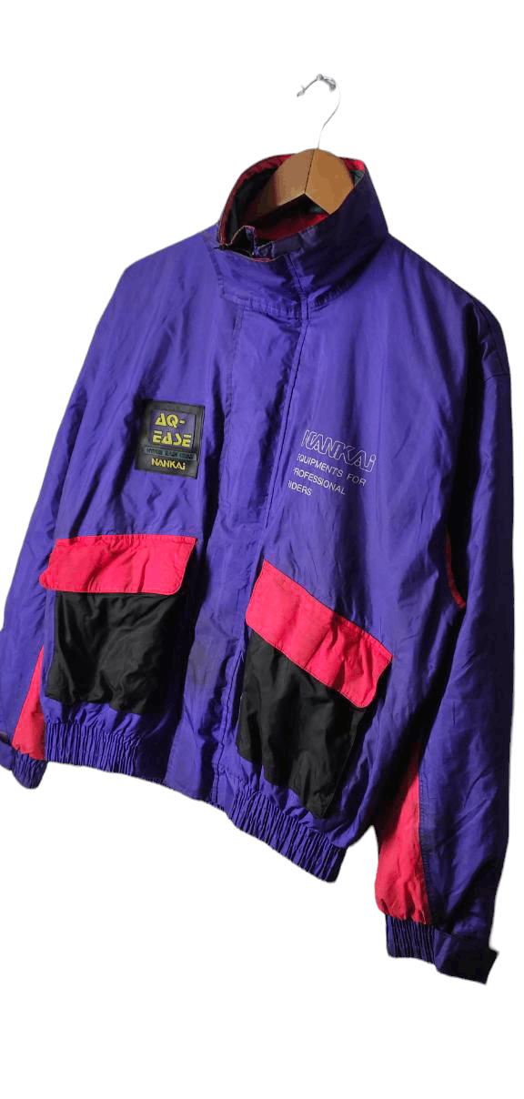 Vintage VINTAGE NANKAI HYPER RAIN GEAR MOTORSPORT WINDBREAKER JACKET Size US L / EU 52-54 / 3 - 6 Thumbnail