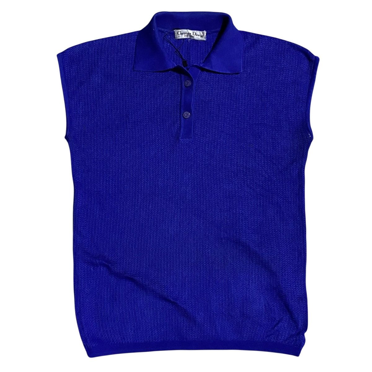 Christian Dior Monsieur × Vintage 🔥SALE🔥 Christian Dior knitwear tanktop Size S / US 4 / IT 40 - 1 Thumbnail