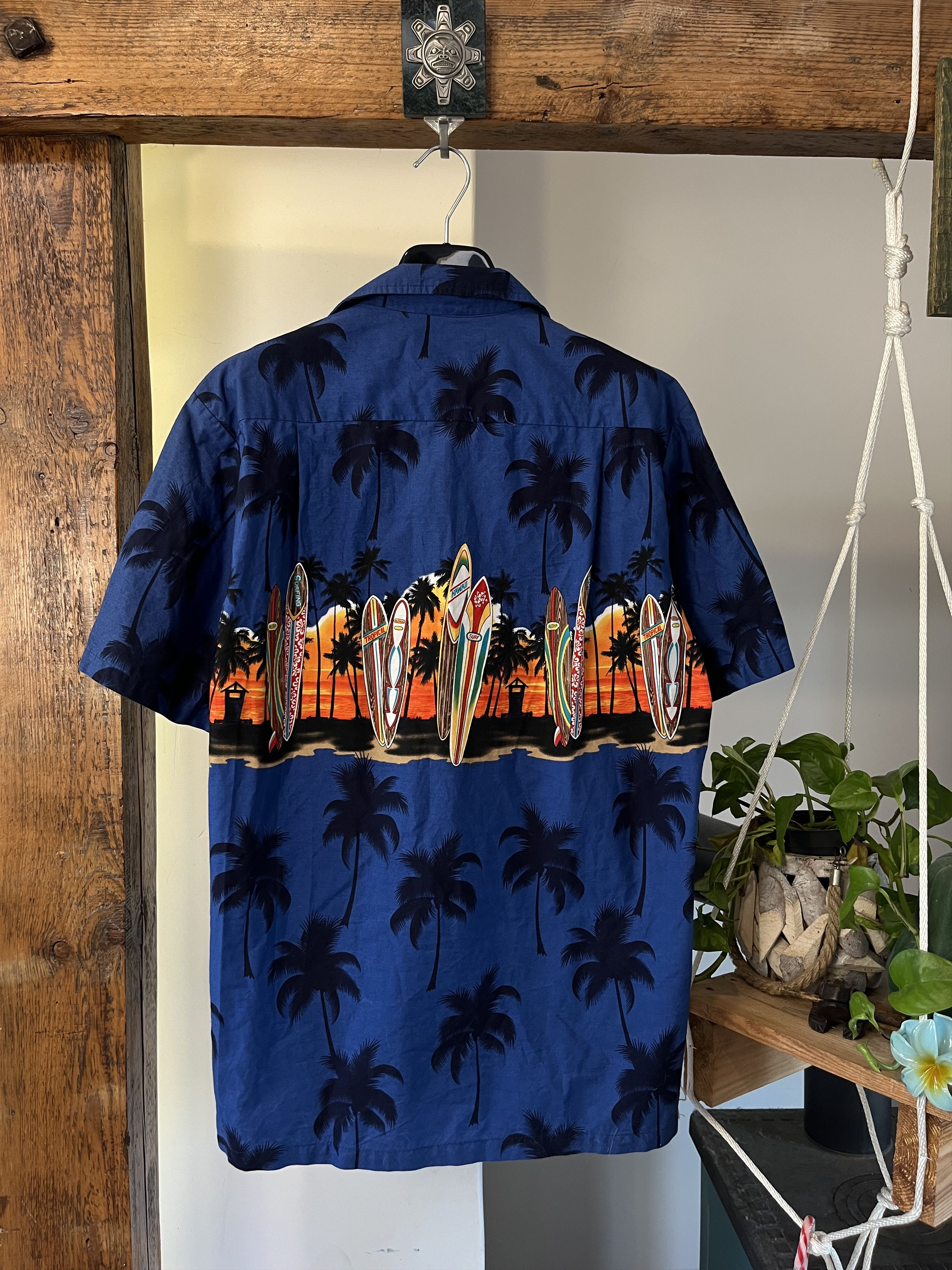 Other Vintage 90s RJC Made in Hawaiian Shirt Summer Cuban Size US M / EU 48-50 / 2 - 2 Thumbnail