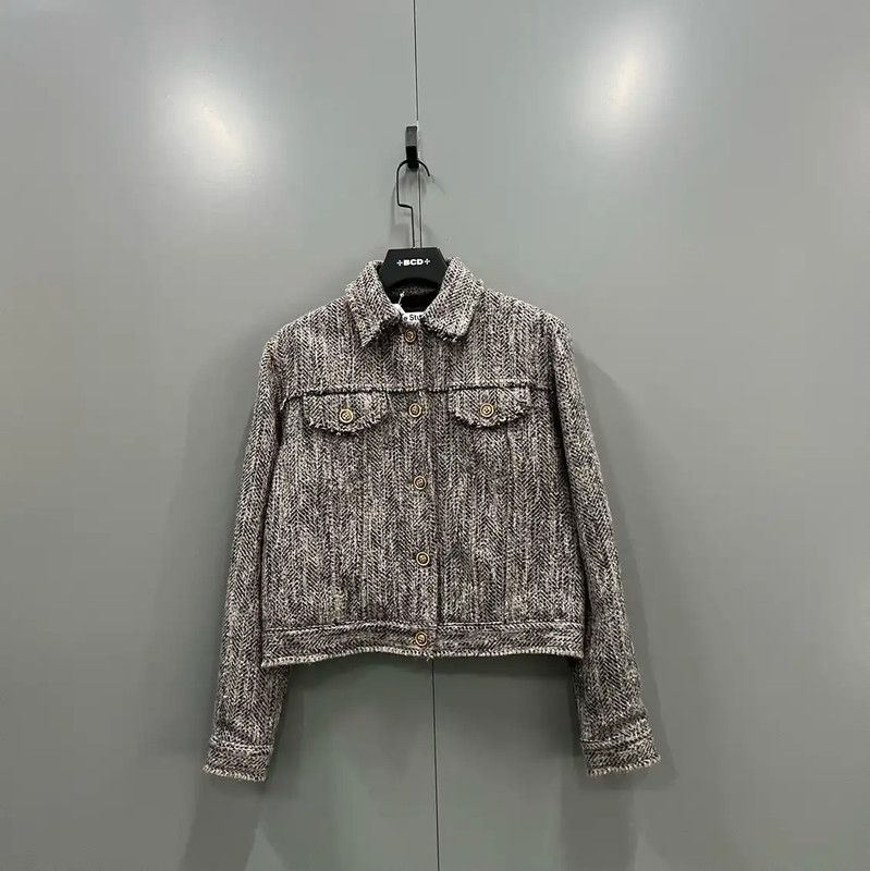 Acne Studios Acne Studios Classic Khaki Cotton Jacket Size ONE SIZE - 1 Thumbnail