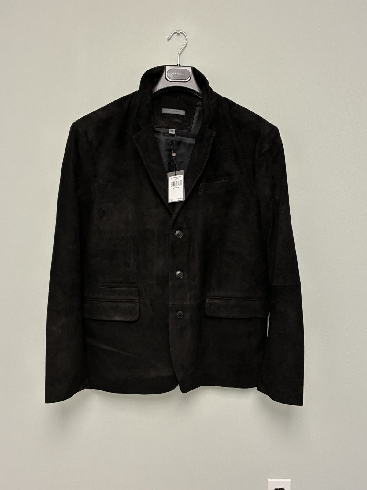 John Varvatos Rind Suede Jacket EU 58 USA 48 Size US XXL / EU 58 / 5 - 14 Thumbnail