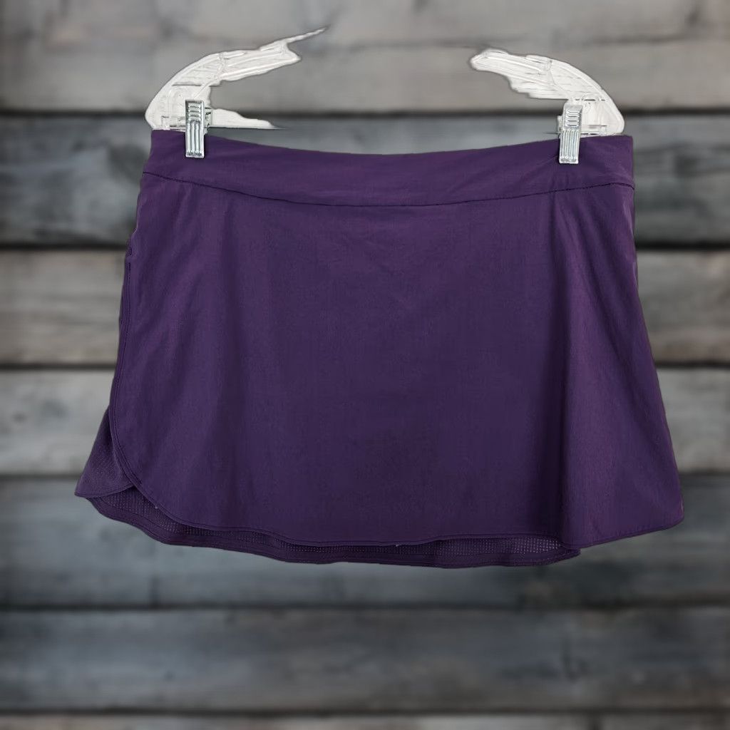 Outdoor Voices Outdoor Voices Womens Skort XL Solid Purple Pull On Activewear Skirt Short Athletic Outdoor Womens Size ONE SIZE - 1 Thumbnail