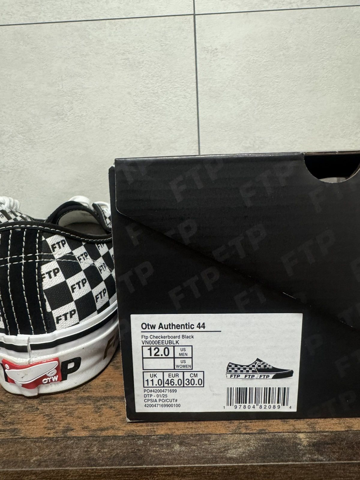 Fuck The Population × Van Ftp vans us12 eu46 Size US 12 / EU 45 - 6 Thumbnail