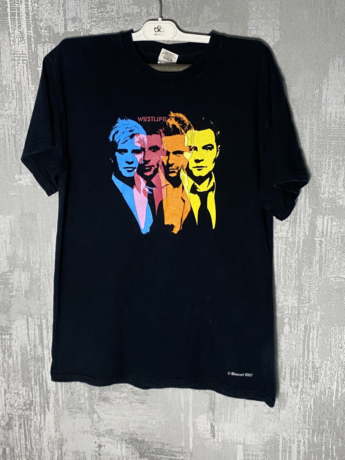 Band Tees × Vintage Vintage Westlife The Love Tour 2007 Rock Band T-shirt Size US M / EU 48-50 / 2 - 1 Thumbnail