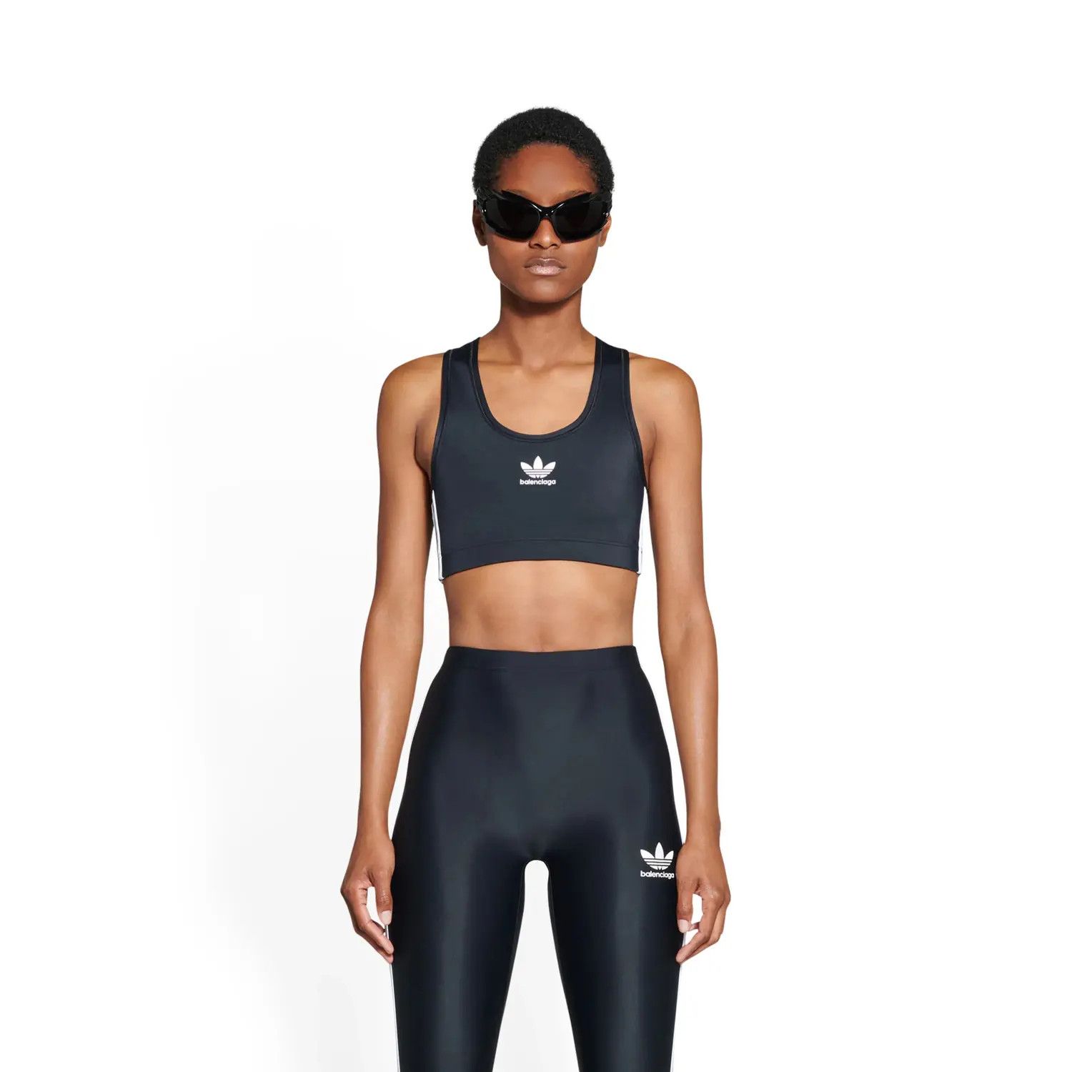 Adidas × Balenciaga o1w1db10824 Size: S / Athletic Bra in Black/White Size ONE SIZE - 4 Thumbnail
