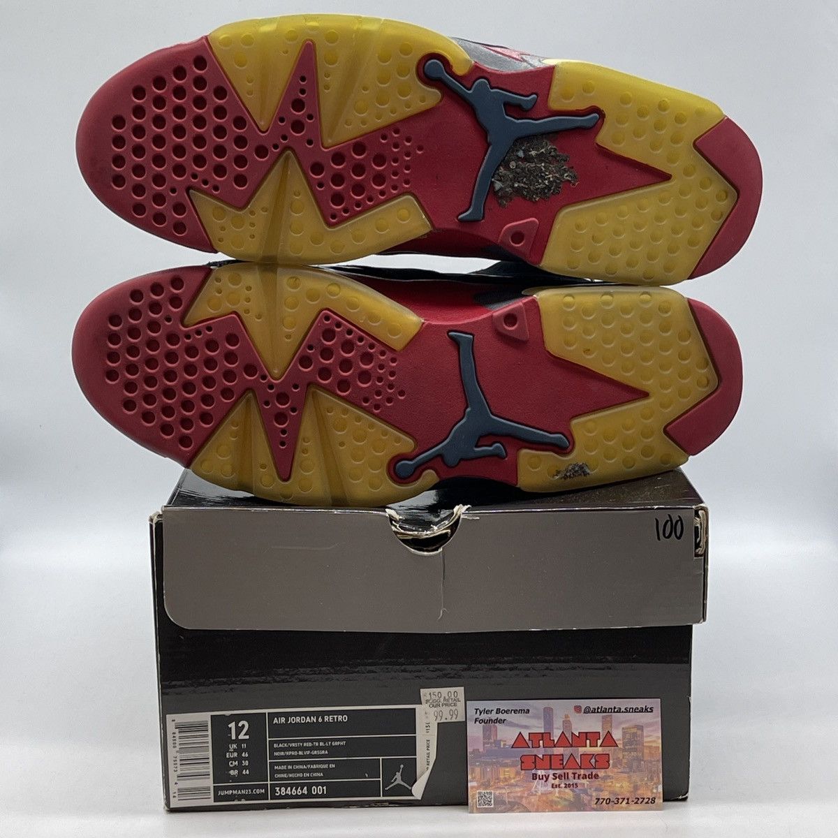 Jordan Brand Air Jordan 6 pistons Size US 12 / EU 45 - 7 Thumbnail