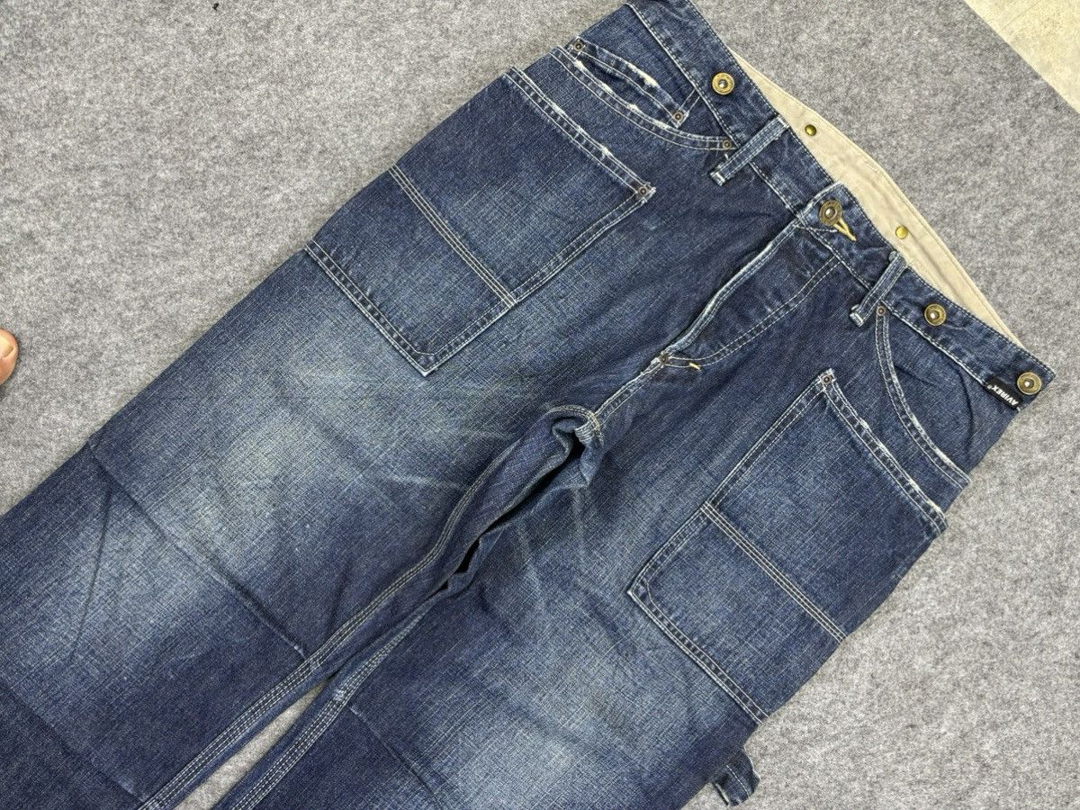 Avirex 💥Baggy💥AVIREX Military Multi Round Pocket Denim F711 Size US 32 / EU 48 - 11 Thumbnail