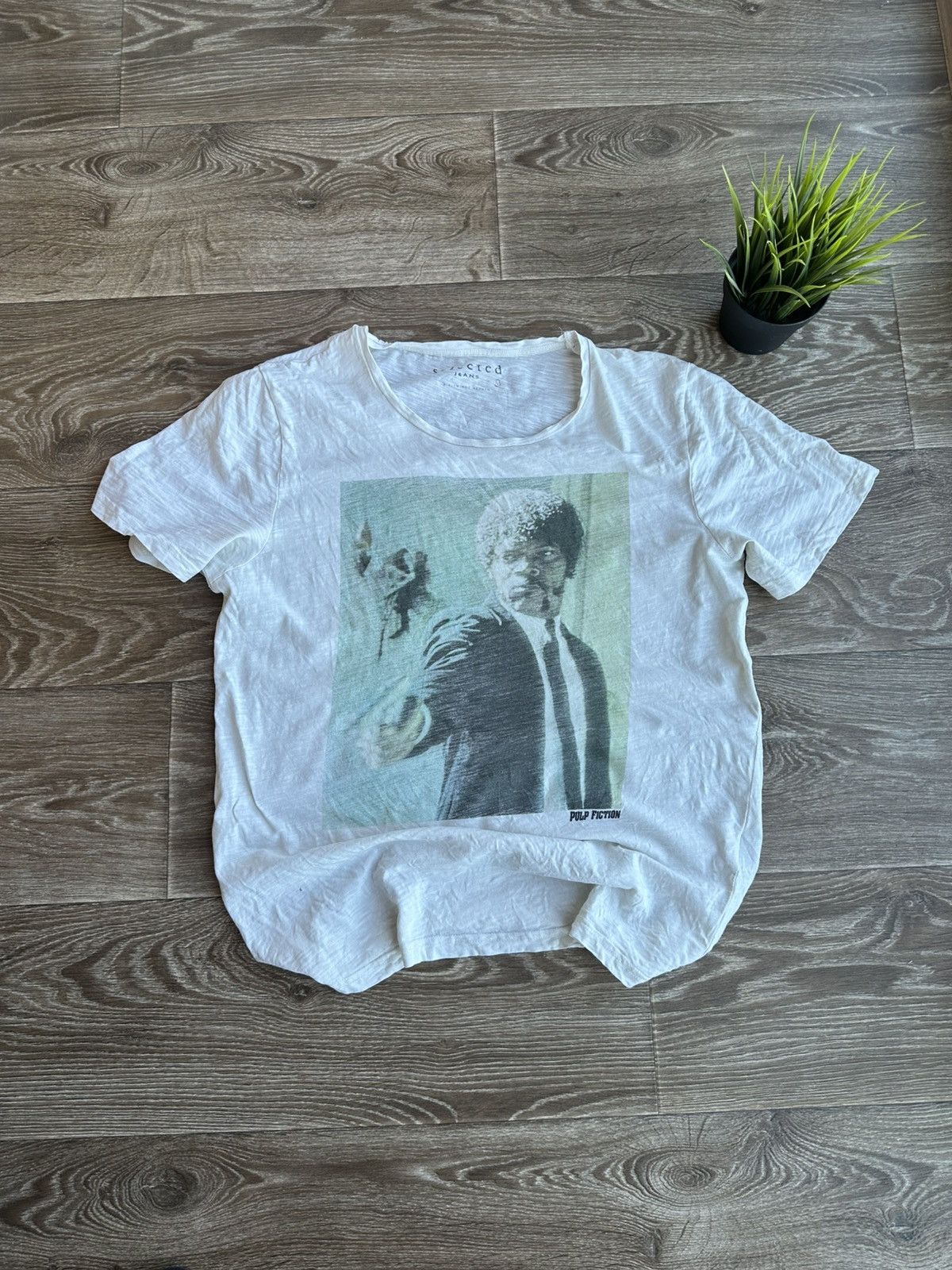 Vintage 🔥 Pulp Fiction Jules Tarantino Movie Promo T Shirt Vintage Size US M / EU 48-50 / 2 - 12 Thumbnail
