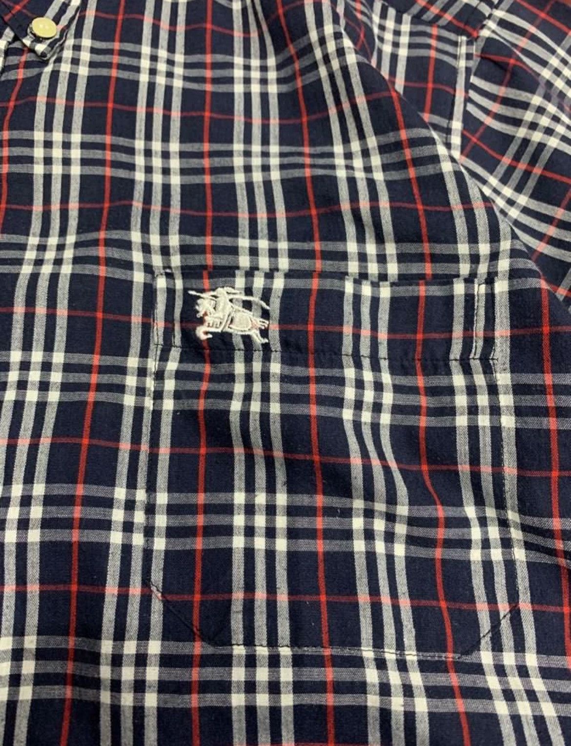 Burberry Burberry Nova Check Button Up Shirt Mens Size XL Size US XL / EU 56 / 4 - 2 Thumbnail