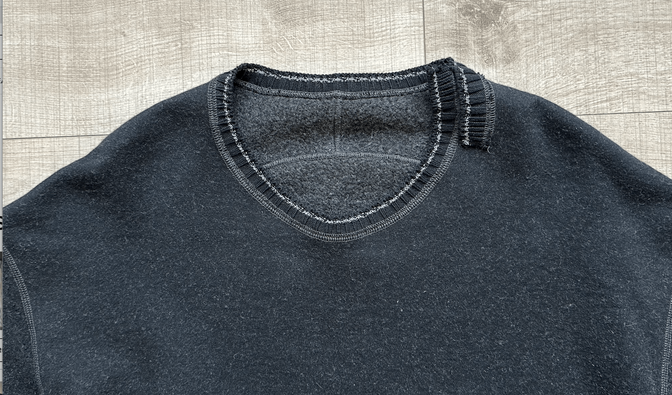 Taichi Murakami Displacement cashmere blanket crew Size US M / EU 48-50 / 2 - 2 Thumbnail