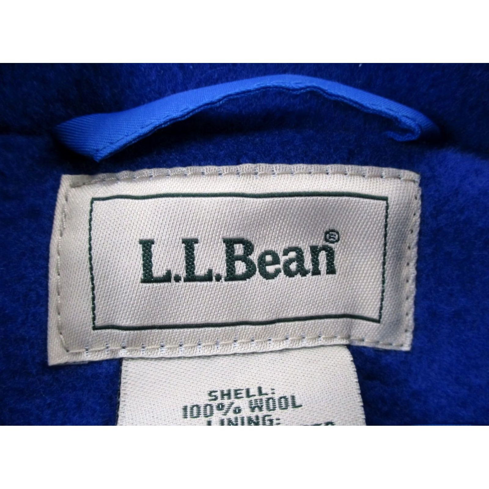 Vintage VINTAGE LL Bean Jacket Womens 6P Petite Blue Wool Parka Coat Long Button Pockets Mens Womens Boys Girls Size M / US 6-8 / IT 42-44 - 6 Thumbnail