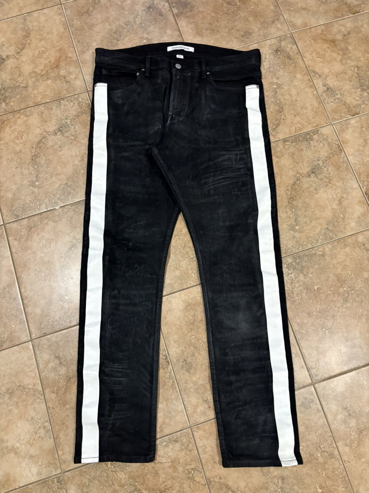 Calvin Klein Waxed Denim Size US 36 / EU 52 - 1 Thumbnail