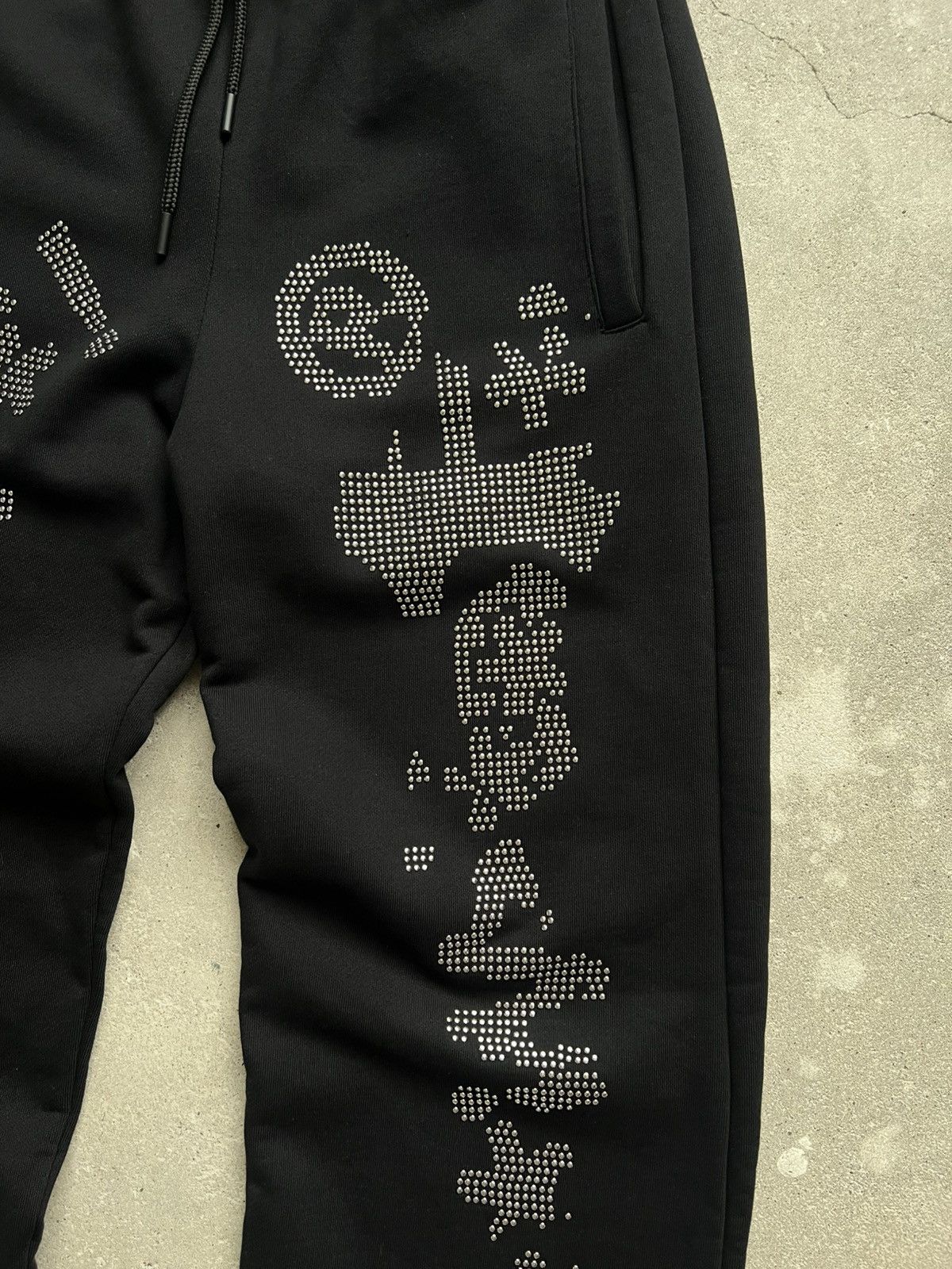 Racer Worldwide Racer Worldwide sweatpants studded censored Size US 29 - 3 Thumbnail