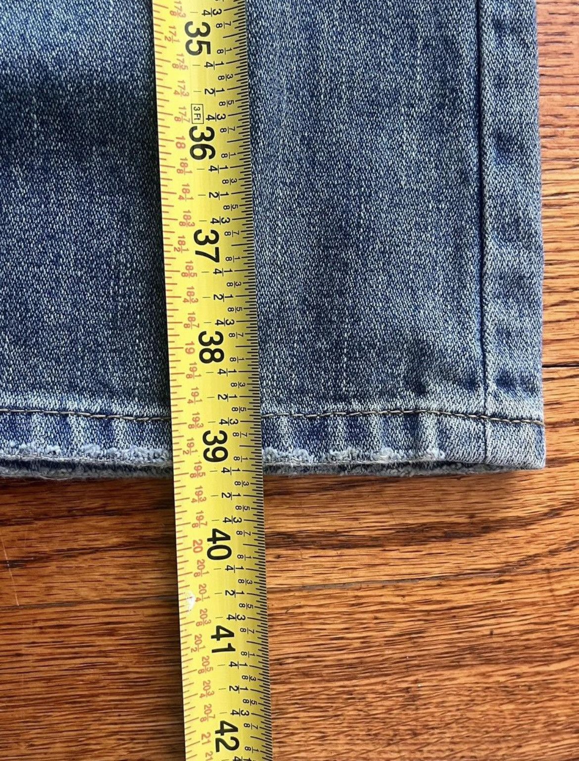 True Religion 2004 True Religion Denim Jeans Low-Rise Fit Size 27" / US 4 / IT 40 - 6 Thumbnail