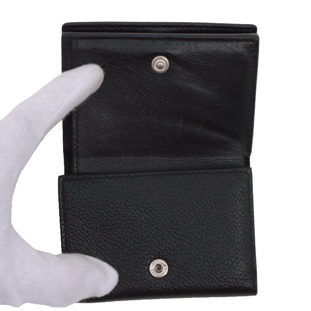 Balenciaga Balenciaga Full Grain Leather Wallet Size ONE SIZE - 4 Thumbnail