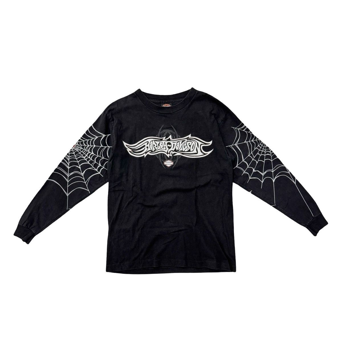 Travis 着用 Harley-Davidson スパイダーウェブ Tシャツ Harley Davidson × Travis Scott × Vintage vintage harley davidson