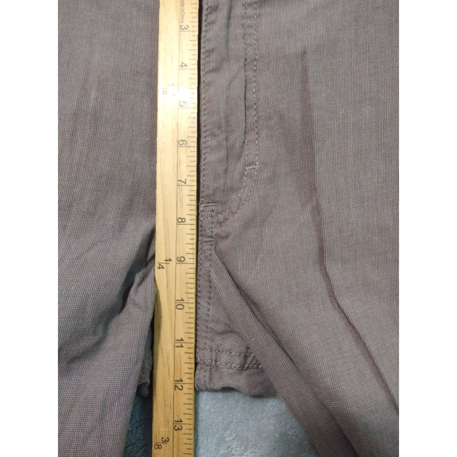 BRAX BRAX Pants Mens 42x34 Chino Brown Regular Cotton Stretch Flat Front 5-Pocket Style City College Preppy Mens Size US 42 / EU 58 - 4 Thumbnail