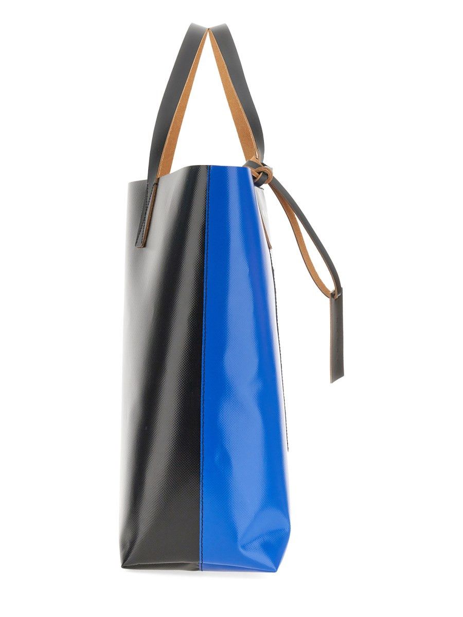 Marni o1srvl11e0624 Tote Bag in Blue Size ONE SIZE - 3 Thumbnail