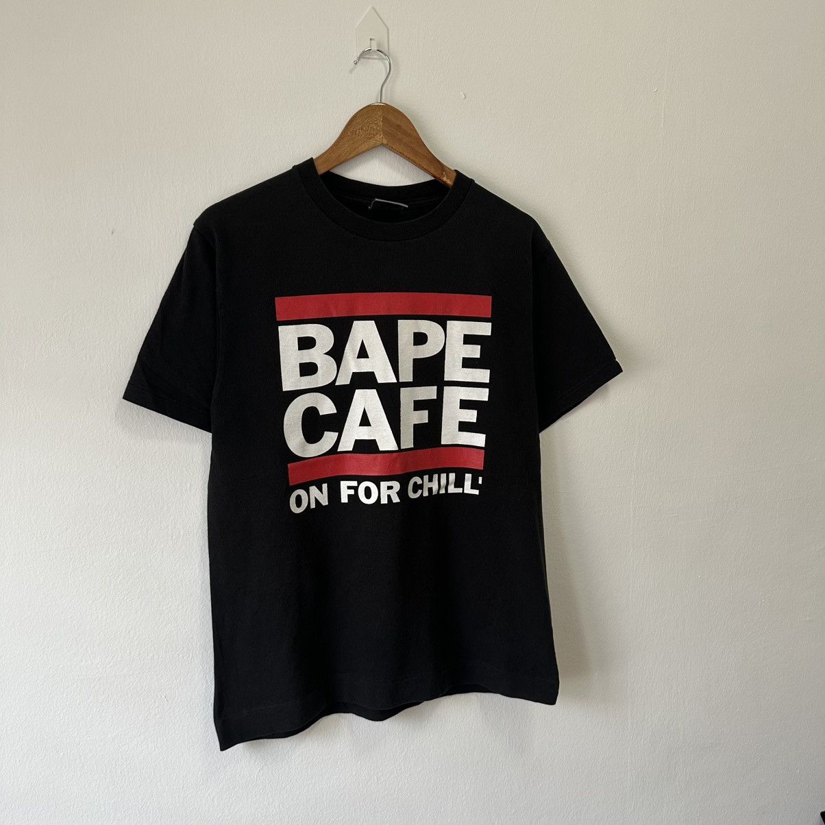 Bape Vintage Bape Cafe On For Chill T Shirt Size US M / EU 48-50 / 2 - 4 Thumbnail