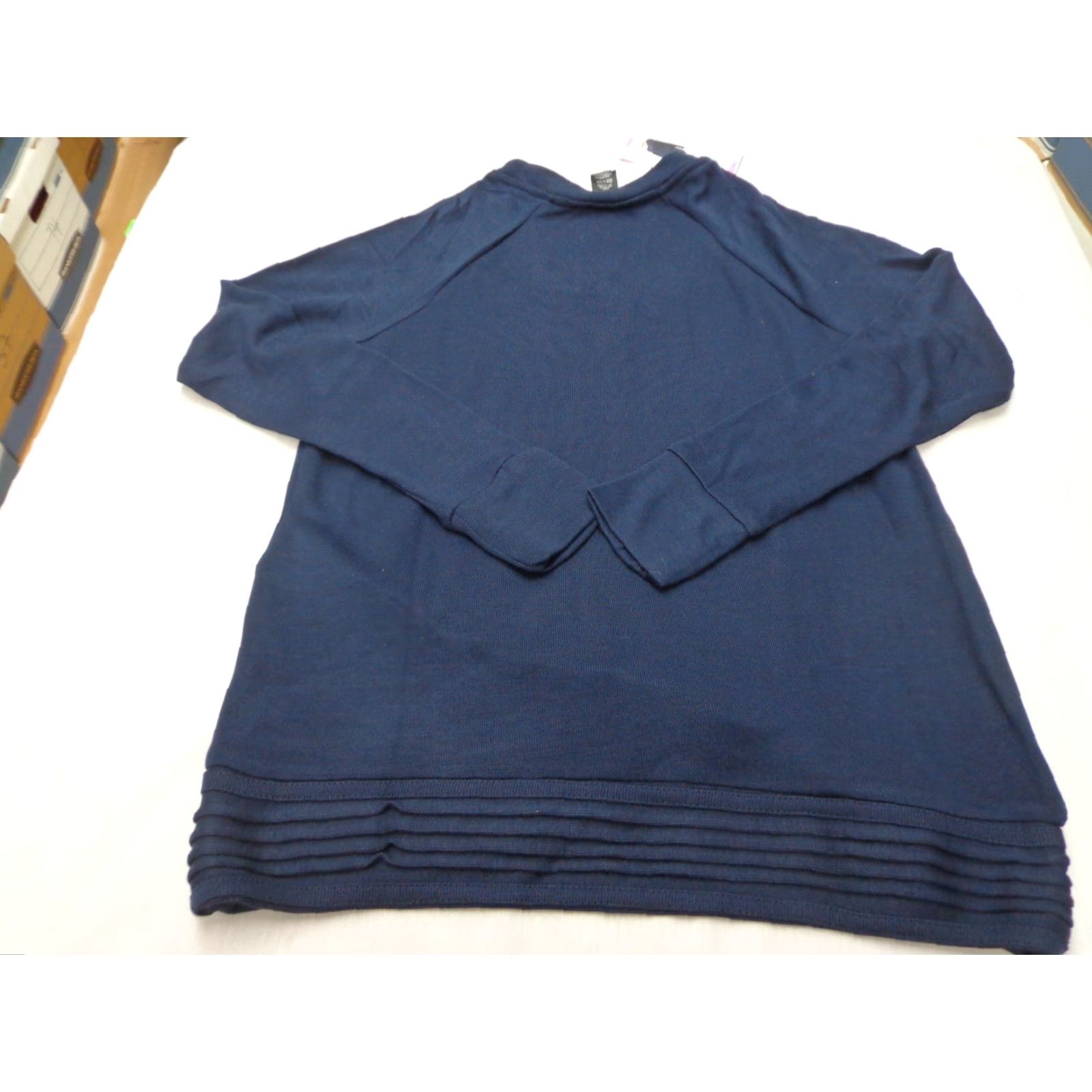 Alife Active Life Women’s Long Sleeve Shirt Sweater Navy Blue Small NEW MSRP -9 Size S / US 4 / IT 40 - 7 Thumbnail