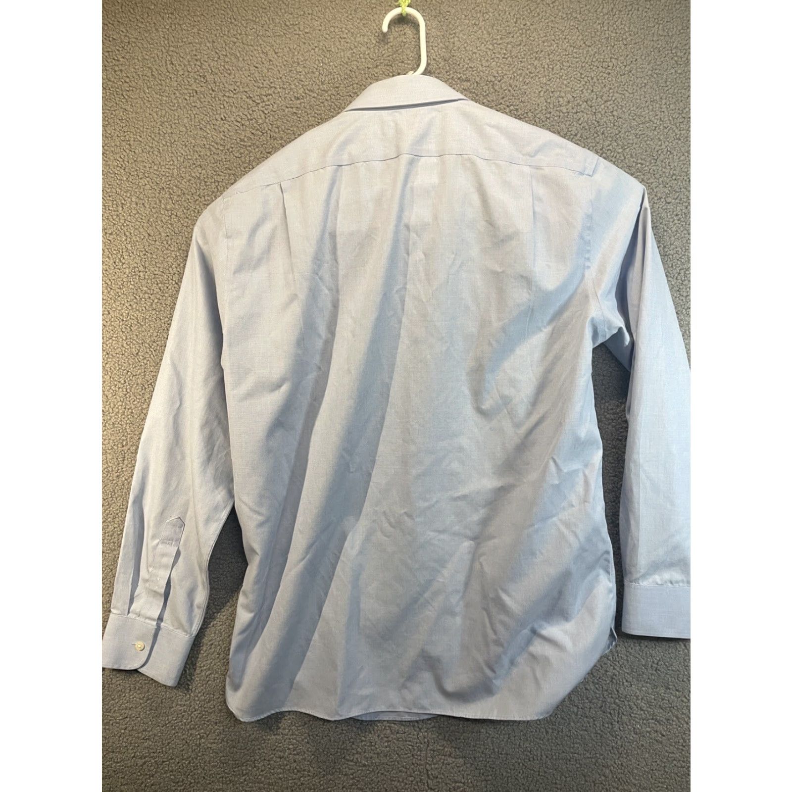 J.Crew J.CREW Dress Shirt XL Solid Blue Long Sleeve Casual Mens Regular Button-Down Collar Size US XL / EU 56 / 4 - 5 Thumbnail