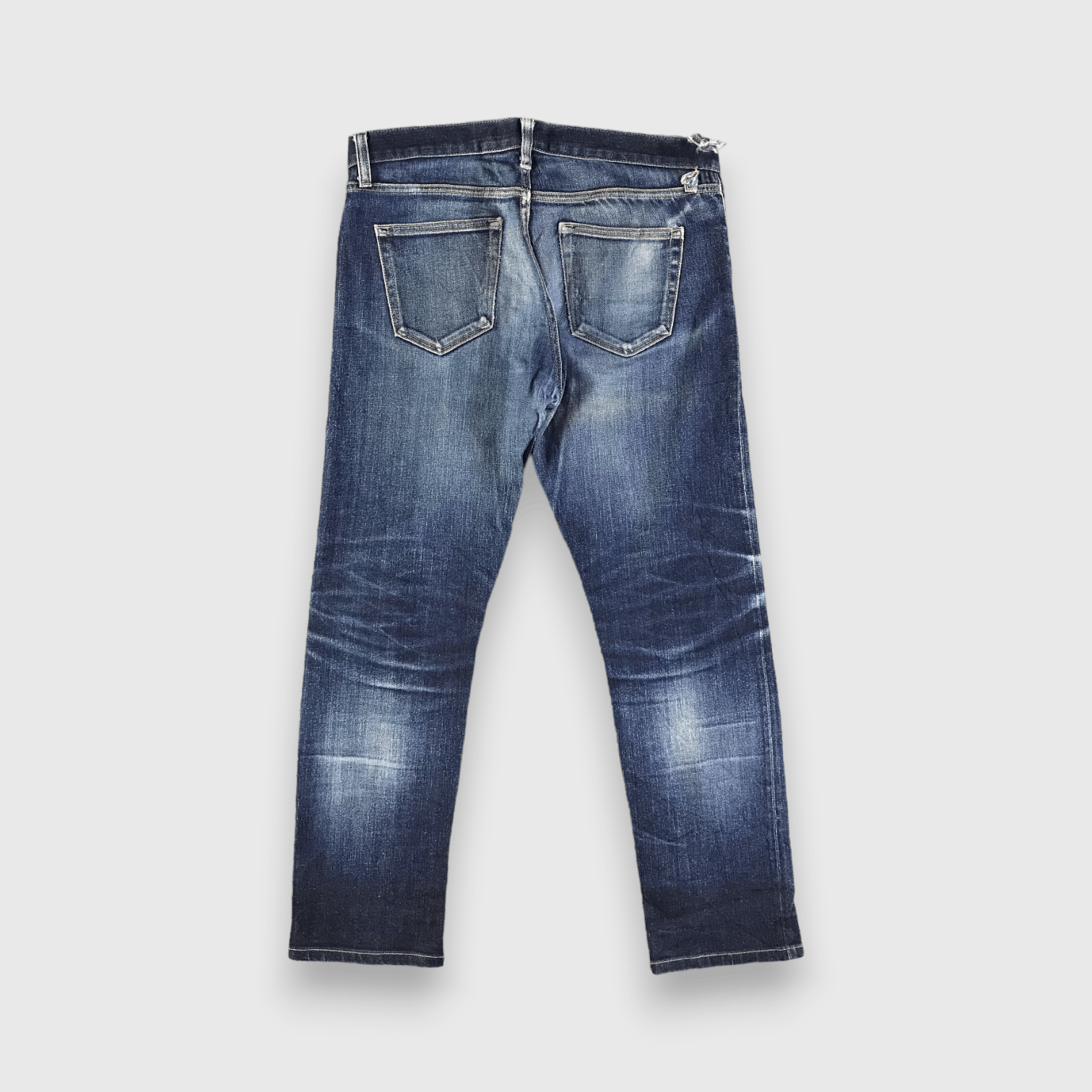 Uniqlo Blue Wash Uniqlo Selvedge Jeans-J2975 Size US 33 - 2 Thumbnail