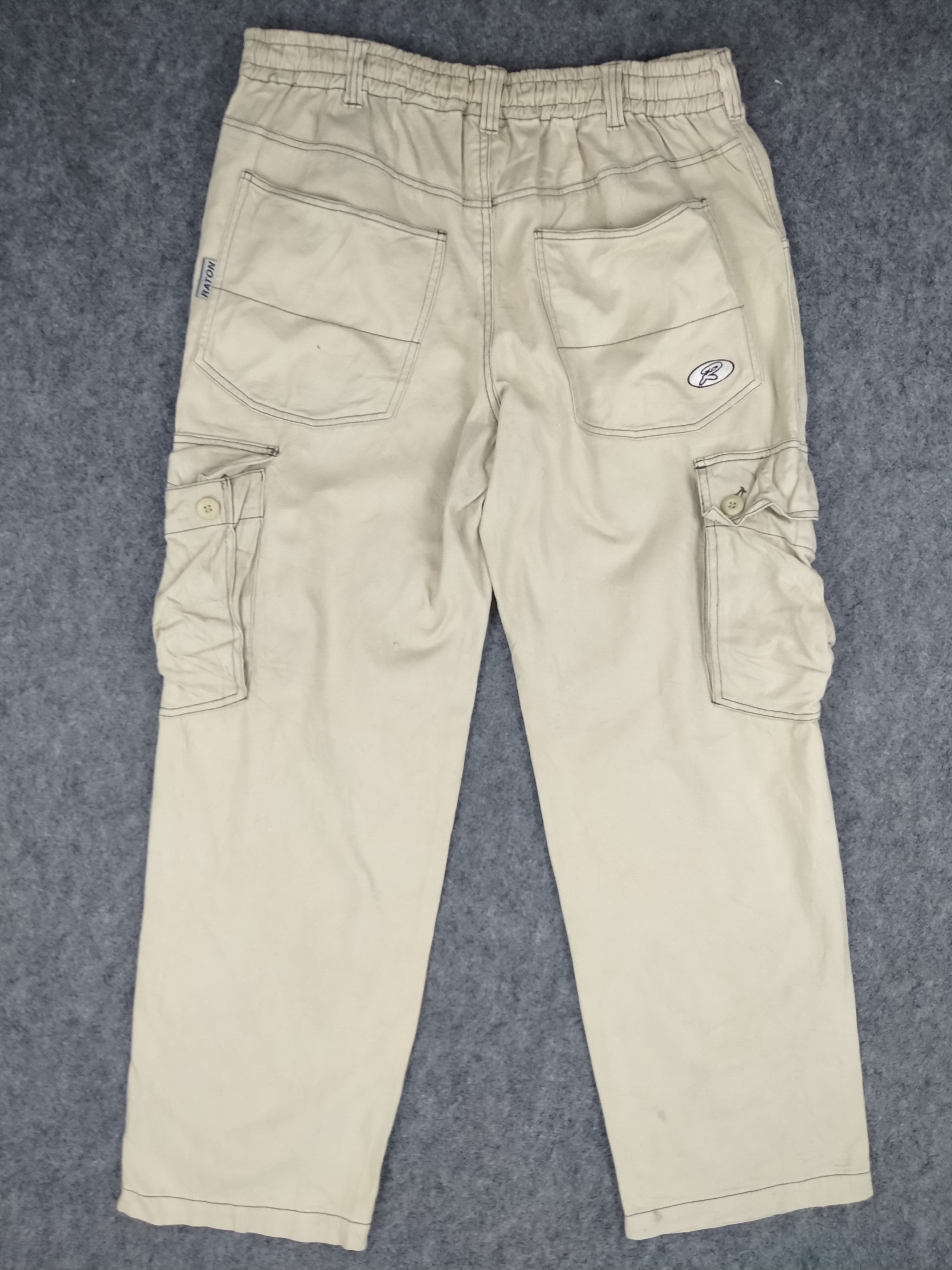 Japanese Brand Raton Japanese Brand Cargo Multi Pocket Pants 34x30.5 CP101 Size US 34 / EU 50 - 2 Thumbnail