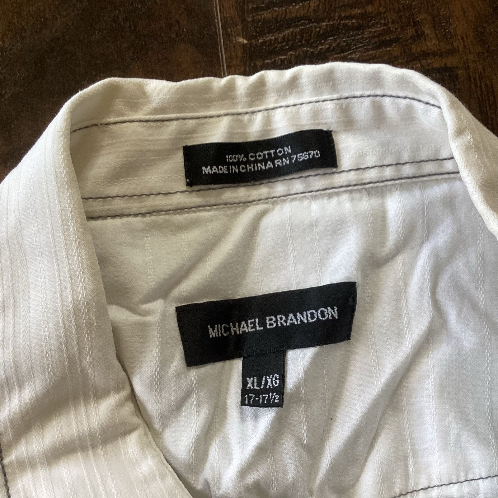 Other Michael Brandon Pearl Snap Button Shirt Size US XL / EU 56 / 4 - 2 Thumbnail