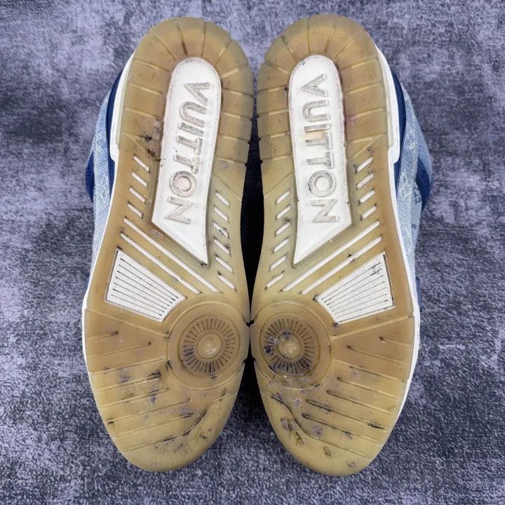 Other Louis Vuitton Blue Trainer Sneakers for Men -2508 Size US 8 / EU 41 - 4 Thumbnail