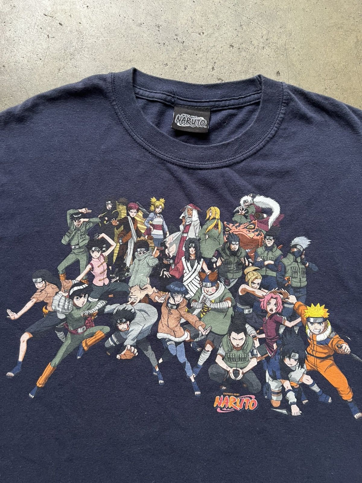 Vintage ‘00s Naruto Anime Vintage Tee Shirt One Piece DBZ Akira Size US M / EU 48-50 / 2 - 1 Thumbnail