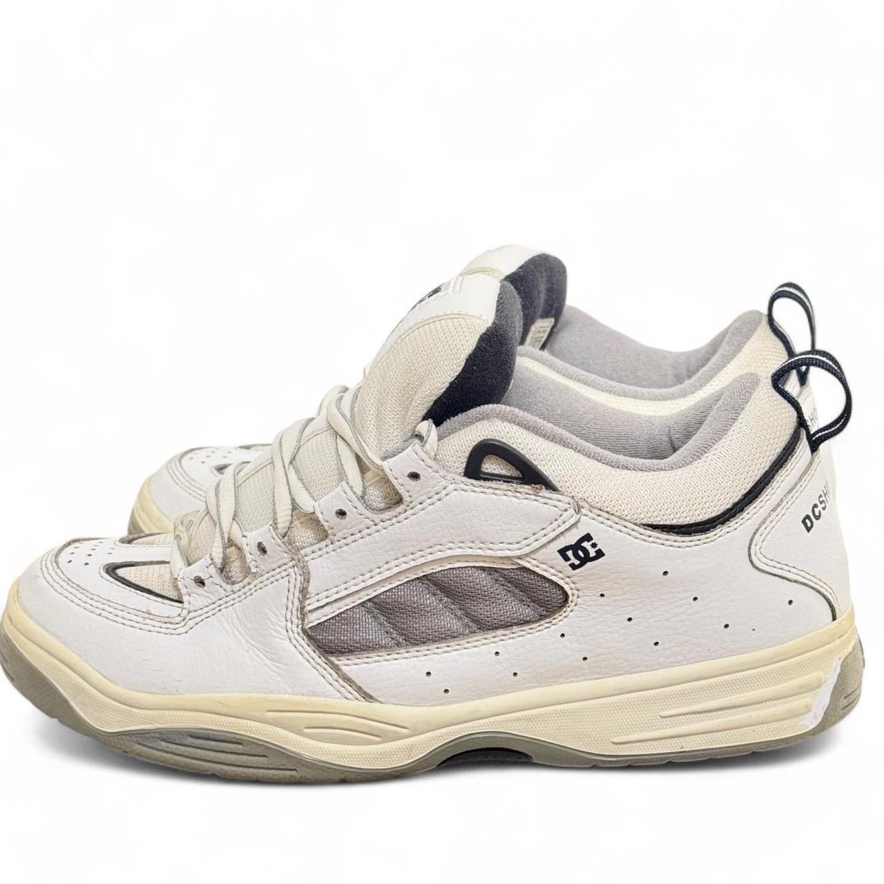 Dc × Vintage Vintage OG DC Spectre Fat Skateboard Shoes White Navy ...