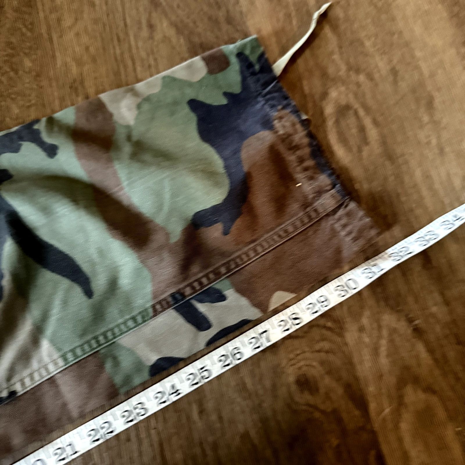 Vintage Classic Military Camouflage Parachute Pants Size US 30 / EU 46 - 4 Thumbnail