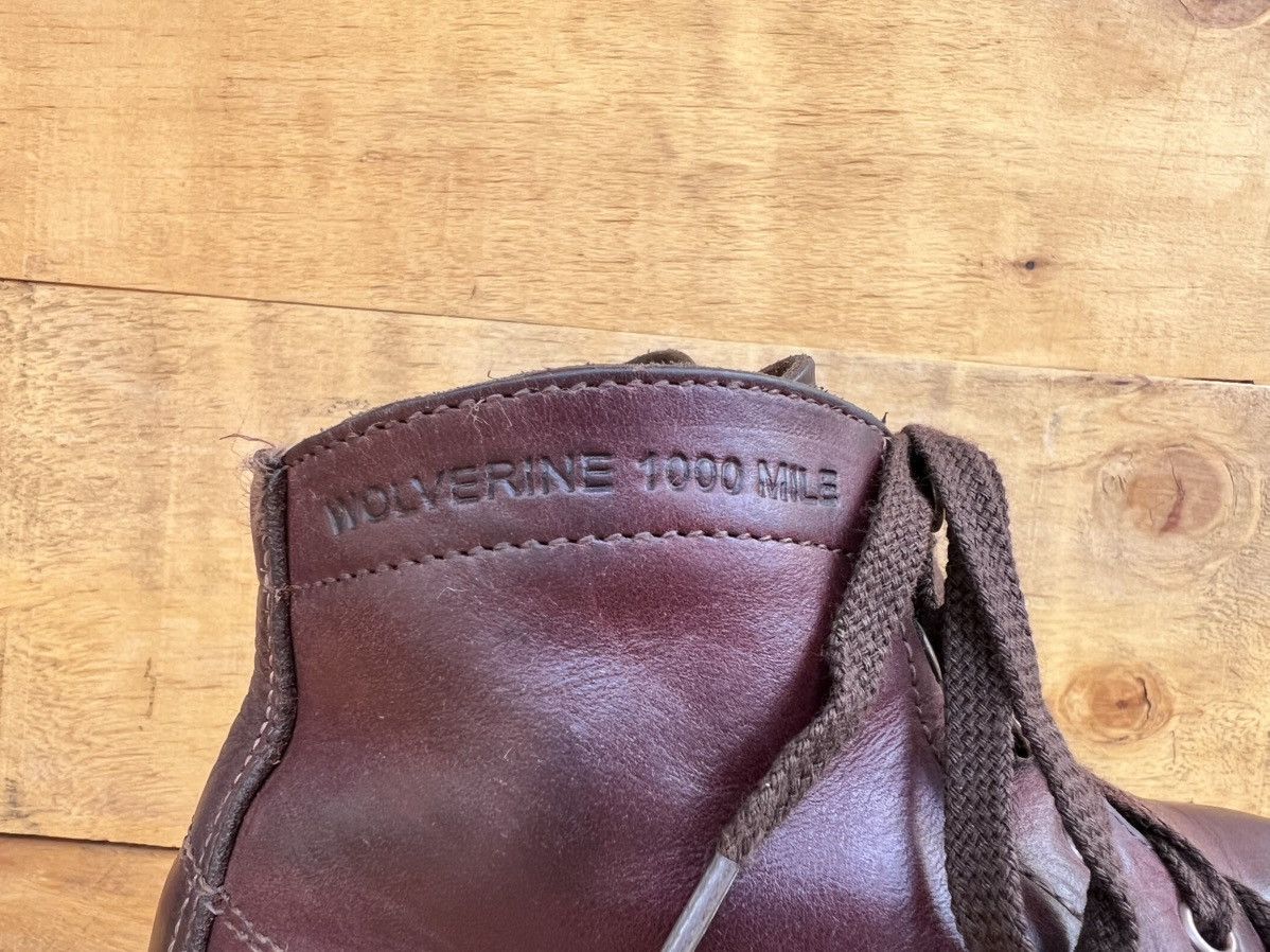 Wolverine Wolverine 1000 Mile Plain Toe Brown Leather Boots Size US 7 Size US 7 / EU 40 - 11 Thumbnail