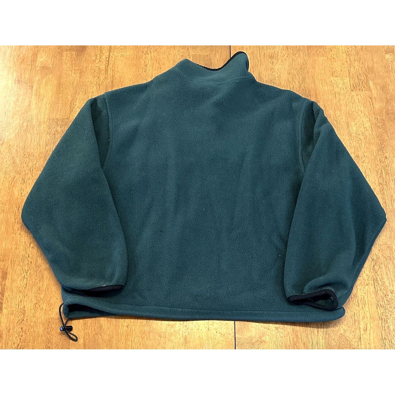 Vintage Woolrich Fleece Henley Jacket Women’s XL Green Regular Jacket Women XL Size XL / US 12-14 / IT 48-50 - 4 Thumbnail
