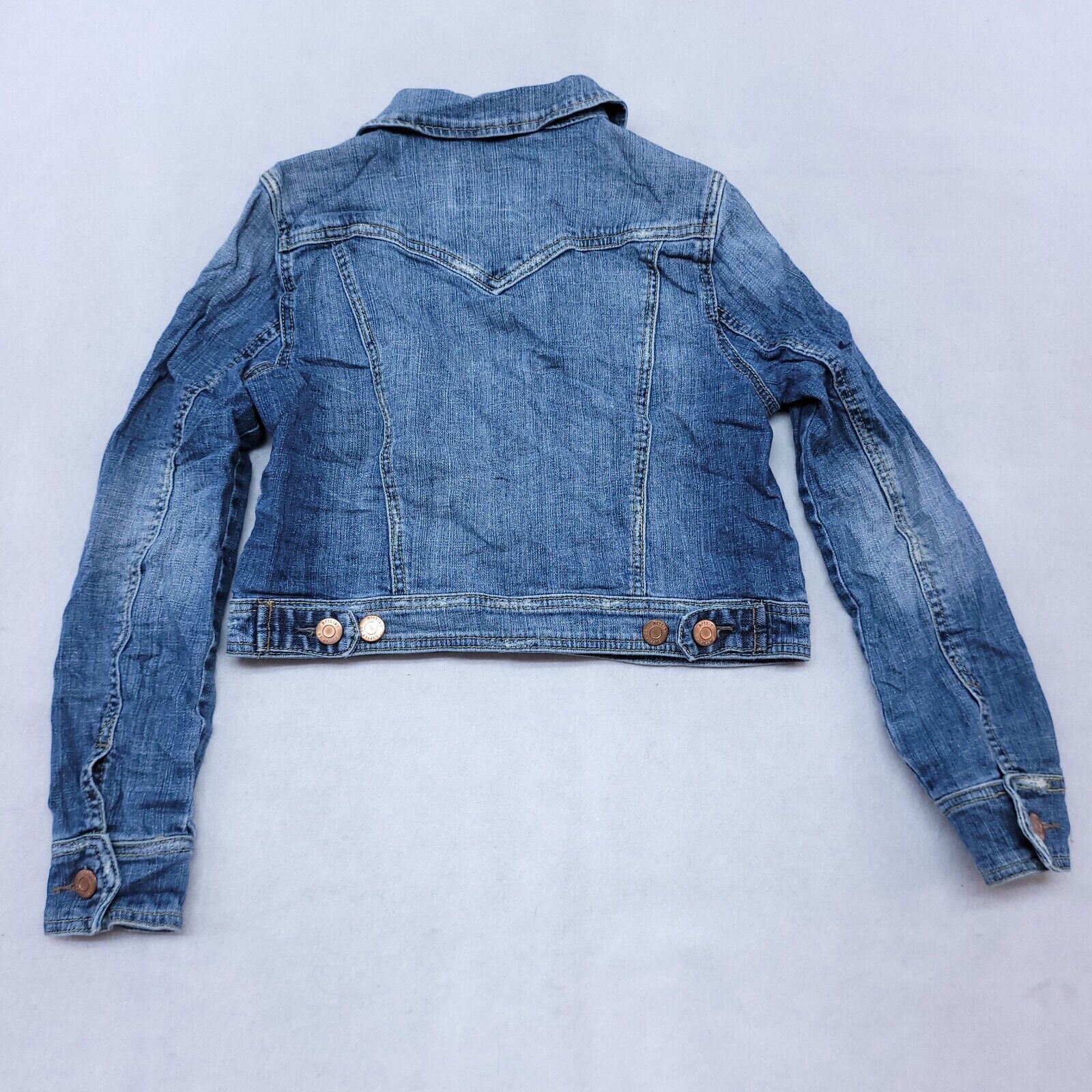Mossimo Mossimo Button Up Denim Jean Jacket Womens Size M Blue Size M / US 6-8 / IT 42-44 - 11 Thumbnail