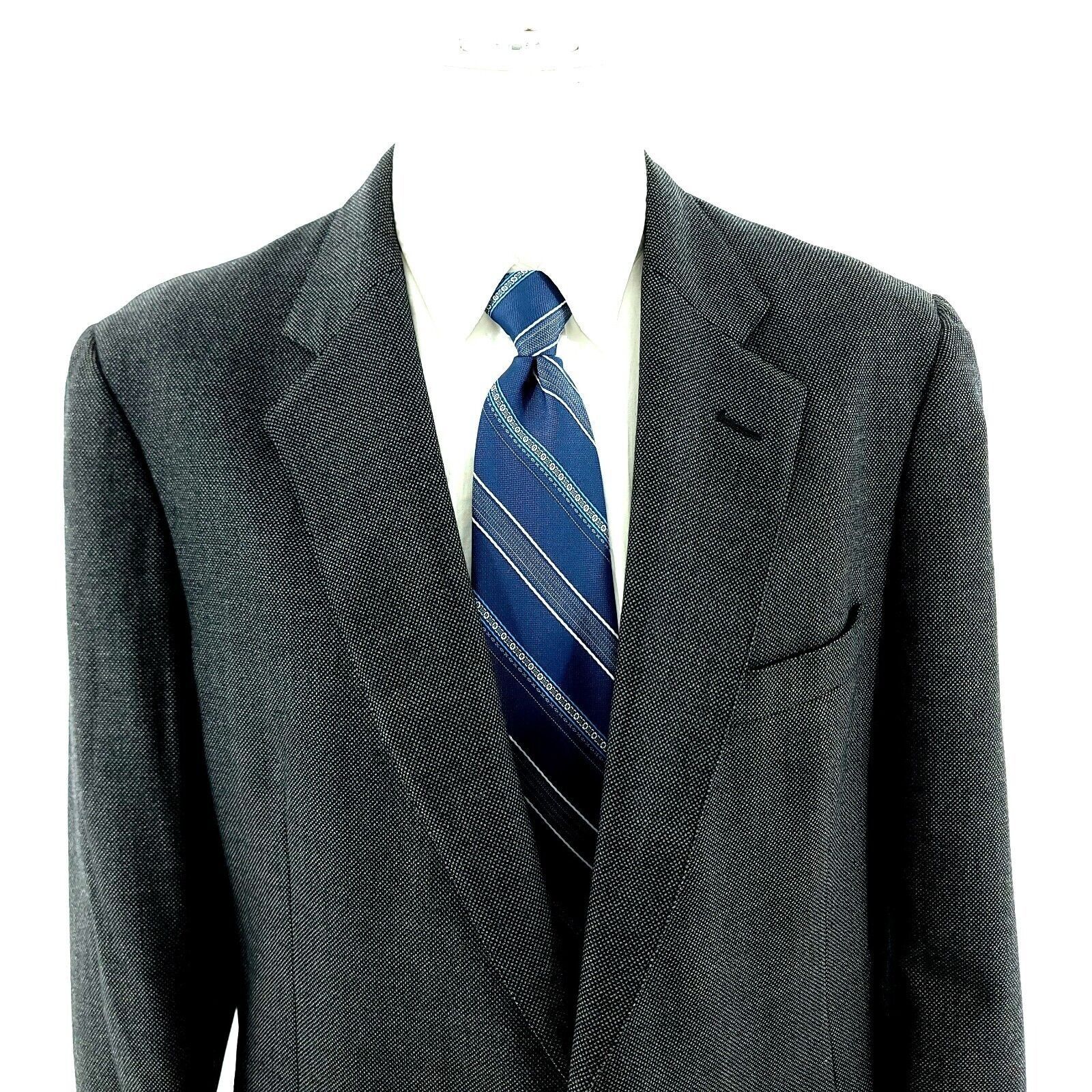 Jos. A. Bank Jos A Bank Thick Wool Executive Collection 2 Button Sport Co Size 40R - 1 Thumbnail
