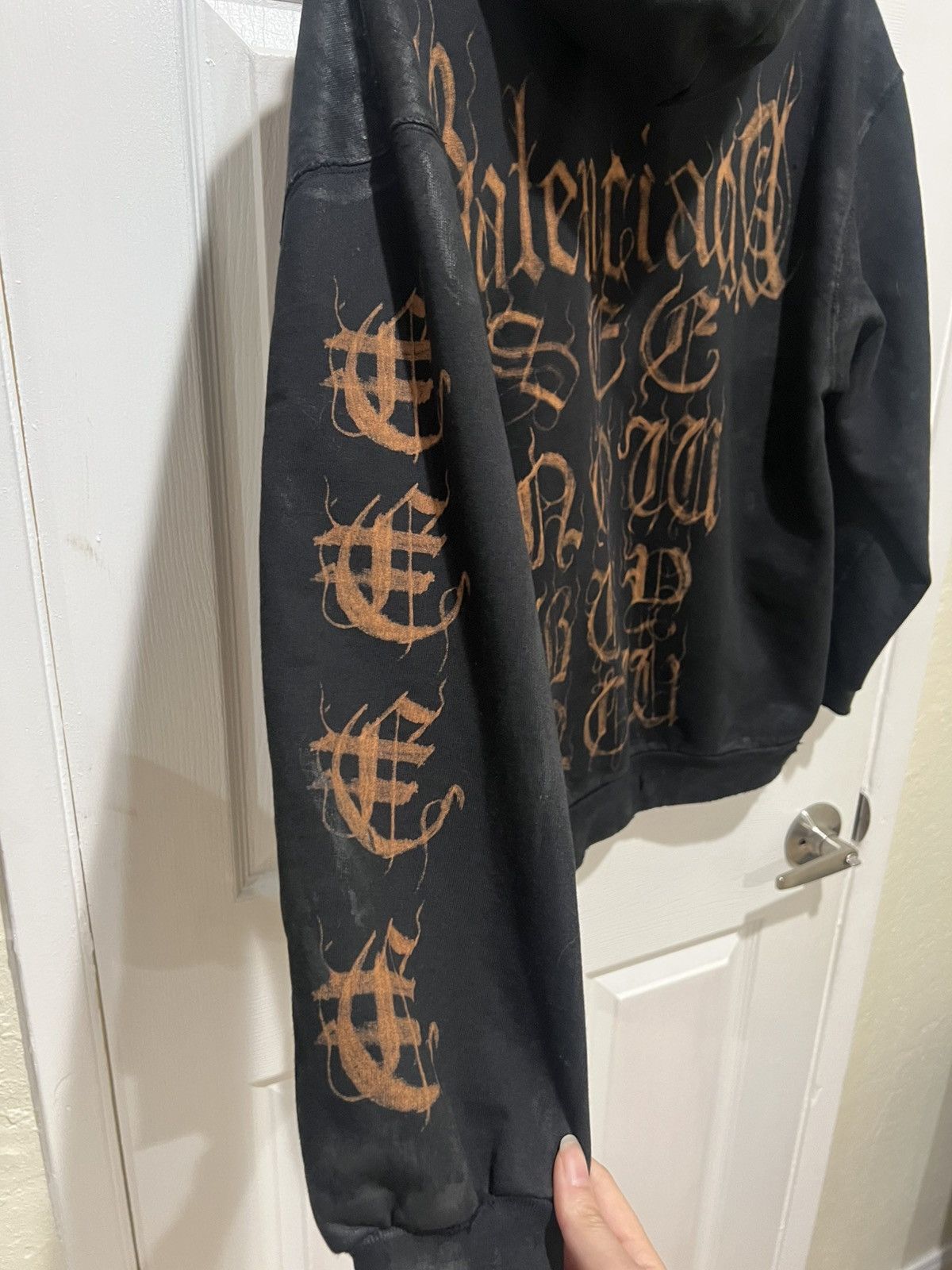 Balenciaga Balenciaga Zip-up Hoodie Size US S / EU 44-46 / 1 - 2 Thumbnail