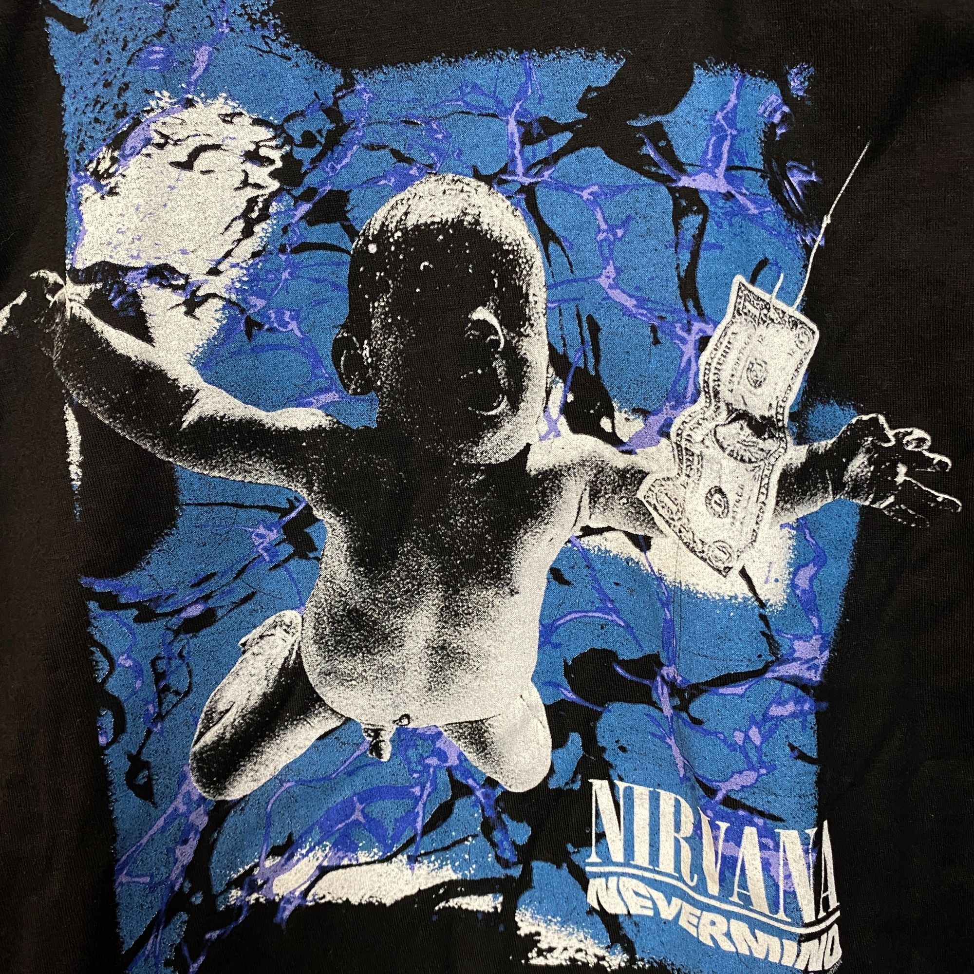 Nirvana Nirvana Nevermind Cracked Graphic Long Sleeve T-Shirt XS Size US XS / EU 42 / 0 - 2 Thumbnail
